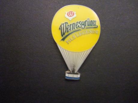 Wernesgrüner Pils Duits bier luchtballon